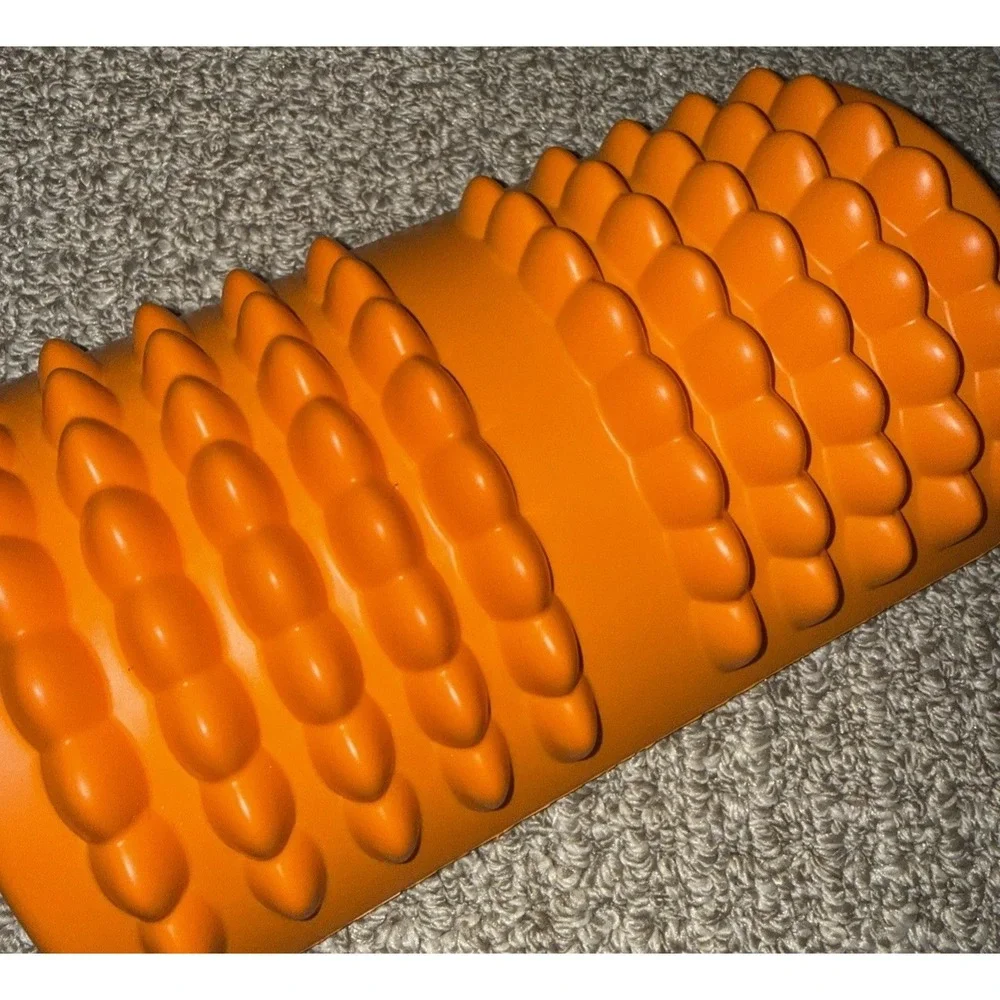 KANJO Acupressure Lower Back Pain Relief Cushion Orange New No Box